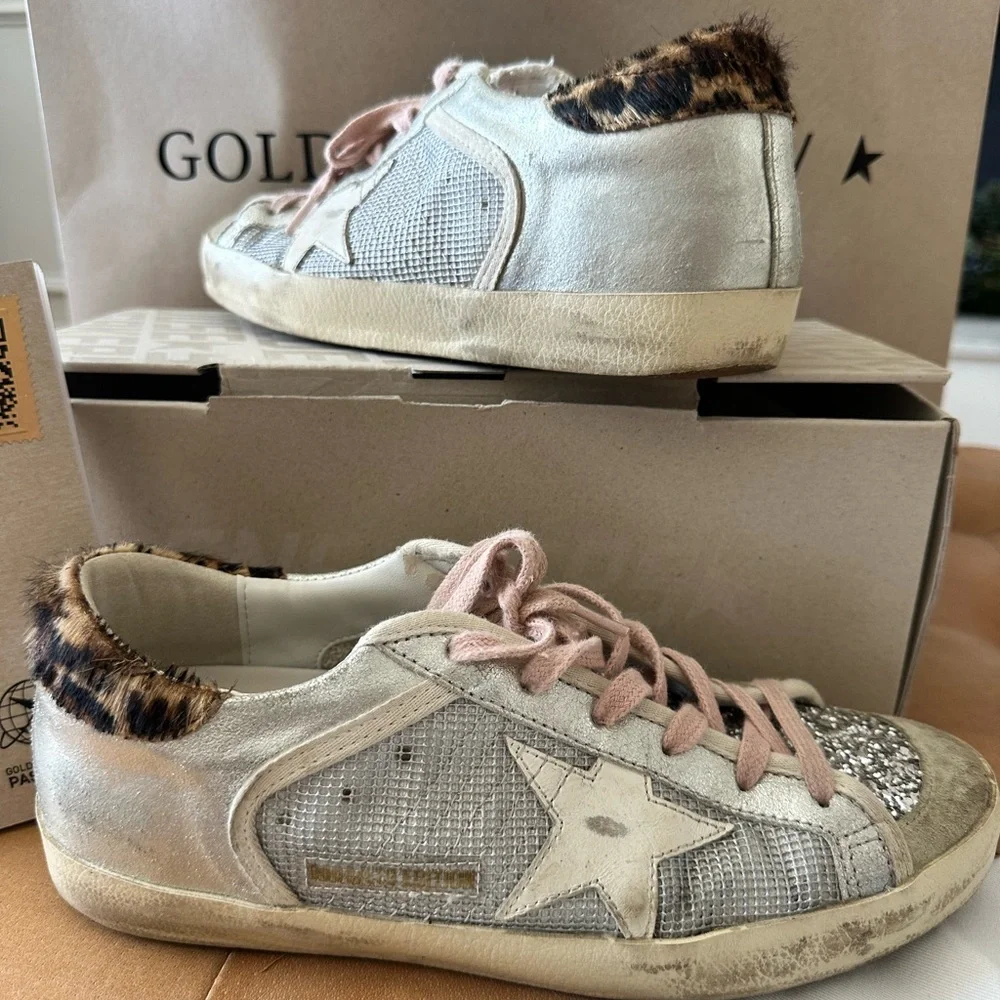 Limited Edition Golden Goose Superstar sneakers, size 38 - Picture 1 of 14